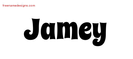 Groovy Name Tattoo Designs Jamey Free