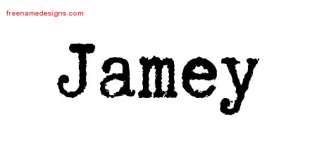 Typewriter Name Tattoo Designs Jamey Free Download