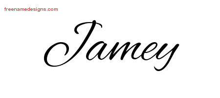 Cursive Name Tattoo Designs Jamey Download Free