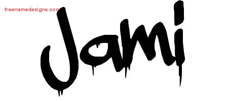 Graffiti Name Tattoo Designs Jami Free Lettering