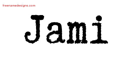 Typewriter Name Tattoo Designs Jami Free Download
