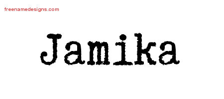 Typewriter Name Tattoo Designs Jamika Free Download