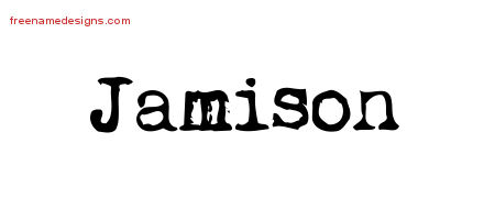 Vintage Writer Name Tattoo Designs Jamison Free