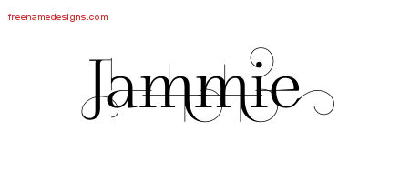 Decorated Name Tattoo Designs Jammie Free