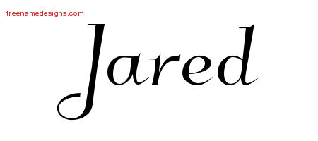 Elegant Name Tattoo Designs Jared Download Free