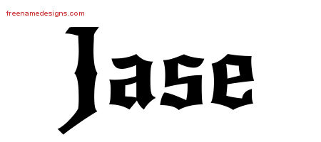 Gothic Name Tattoo Designs Jase Download Free