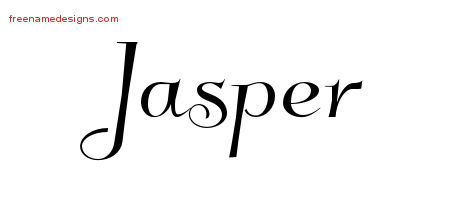 Elegant Name Tattoo Designs Jasper Download Free