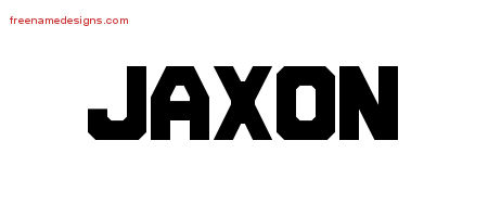 Titling Name Tattoo Designs Jaxon Free Download