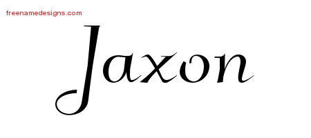 Elegant Name Tattoo Designs Jaxon Download Free