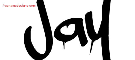 Graffiti Name Tattoo Designs Jay Free Lettering