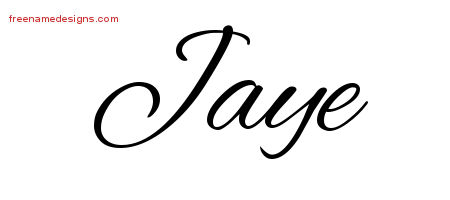 Cursive Name Tattoo Designs Jaye Download Free