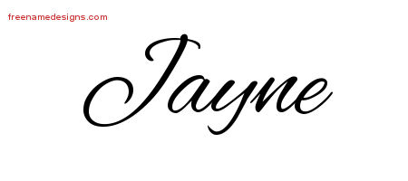 Cursive Name Tattoo Designs Jayne Download Free