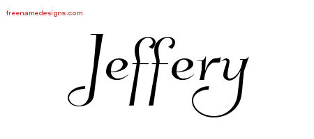 Elegant Name Tattoo Designs Jeffery Download Free