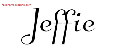 Elegant Name Tattoo Designs Jeffie Free Graphic