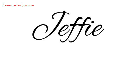 Cursive Name Tattoo Designs Jeffie Download Free