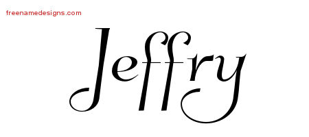Elegant Name Tattoo Designs Jeffry Download Free