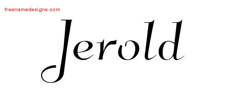 Elegant Name Tattoo Designs Jerold Download Free