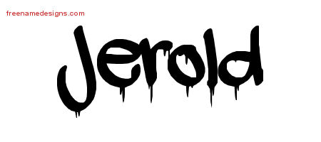 Graffiti Name Tattoo Designs Jerold Free