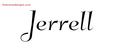 Elegant Name Tattoo Designs Jerrell Download Free