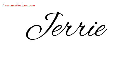 Cursive Name Tattoo Designs Jerrie Download Free
