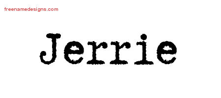 Typewriter Name Tattoo Designs Jerrie Free Download