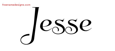 Elegant Name Tattoo Designs Jesse Download Free