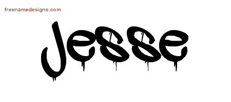 Graffiti Name Tattoo Designs Jesse Free Lettering