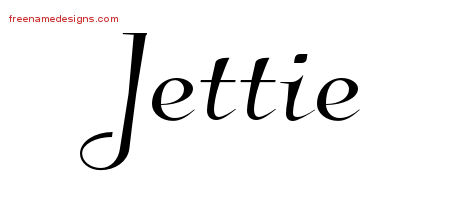 Elegant Name Tattoo Designs Jettie Free Graphic