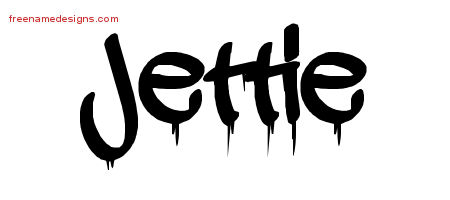 Graffiti Name Tattoo Designs Jettie Free Lettering