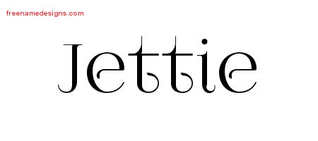 Vintage Name Tattoo Designs Jettie Free Download