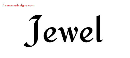 Calligraphic Stylish Name Tattoo Designs Jewel Download Free