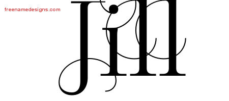 Decorated Name Tattoo Designs Jill Free