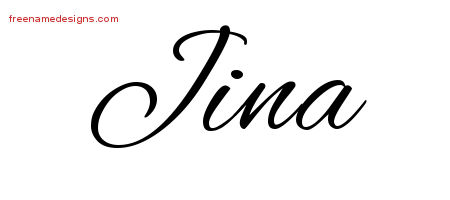 Cursive Name Tattoo Designs Jina Download Free