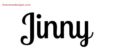 Handwritten Name Tattoo Designs Jinny Free Download