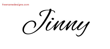 Cursive Name Tattoo Designs Jinny Download Free