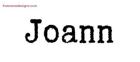 Typewriter Name Tattoo Designs Joann Free Download