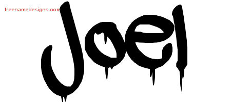 Graffiti Name Tattoo Designs Joel Free Lettering