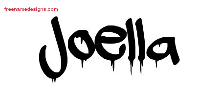 Graffiti Name Tattoo Designs Joella Free Lettering