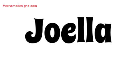 Groovy Name Tattoo Designs Joella Free Lettering