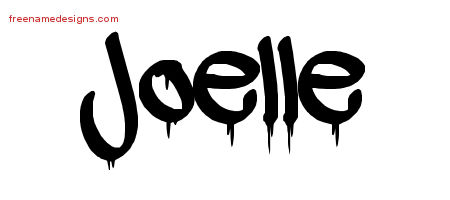 Graffiti Name Tattoo Designs Joelle Free Lettering