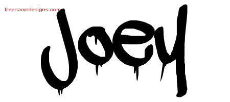 Graffiti Name Tattoo Designs Joey Free Lettering