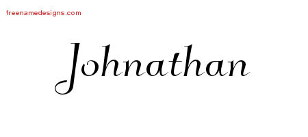 Elegant Name Tattoo Designs Johnathan Download Free