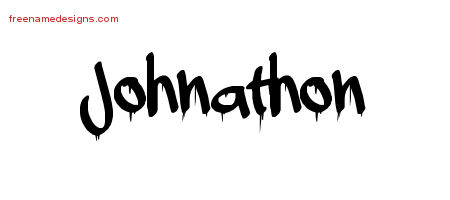 Graffiti Name Tattoo Designs Johnathon Free
