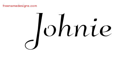 Elegant Name Tattoo Designs Johnie Download Free