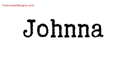 Typewriter Name Tattoo Designs Johnna Free Download