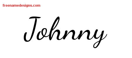 johnny Archives - Free Name Designs