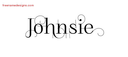 Decorated Name Tattoo Designs Johnsie Free