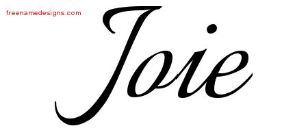 Calligraphic Name Tattoo Designs Joie Download Free