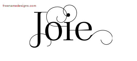 Decorated Name Tattoo Designs Joie Free