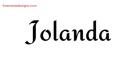Calligraphic Stylish Name Tattoo Designs Jolanda Download Free